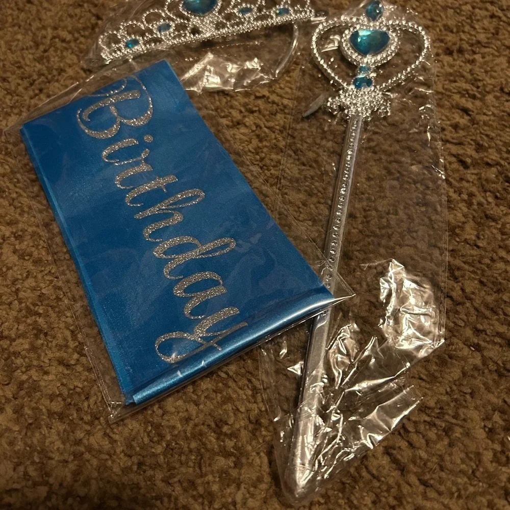 Winter Wonderland Party‎ Supplies Set - Blue and Silver